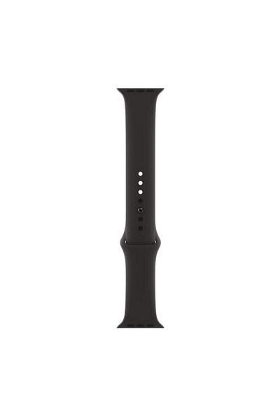 THD THD brand silicone strap for Apple Watch 45 mm series 7 and series 8, size M/L, black color