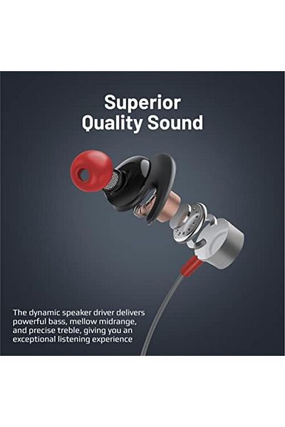 Promate Wireless Neckband Earphones, High-Definition Bluetooth 5.0 Earphones with TF Card Reader, Ha