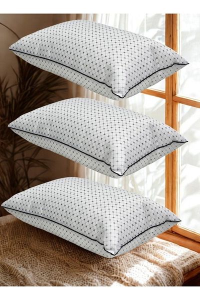 smart home Luxury 3-Piece Pillowcase Set for Bed, Sofa, and Couch with 100% Polyester Filling | Size 70 x 40 cm