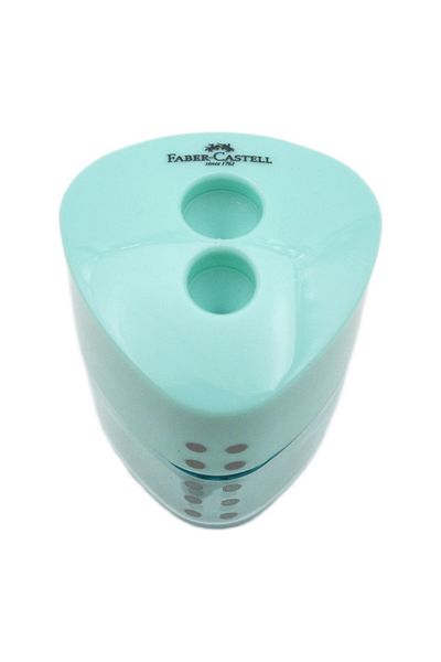 Faber Castel Auto Double Chamber Sharpener Pastel Colors 183107