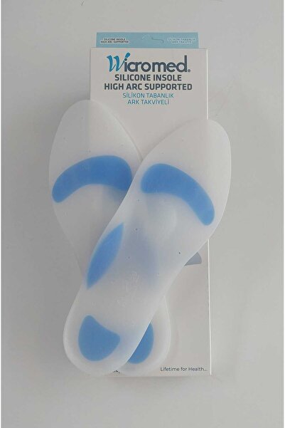 Genel Markalar WİCROMED SİLİKON ORTOPEDİK TABANLIK YÜKSEK ARK TAKFİYELİ NO 2 M