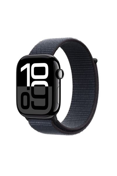 THD Curea textila smartwatch, THD, compatibila Apple Watch 46 mm seria 10, albastru cerneala