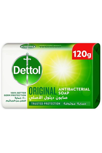 Dettol Original Anti-Bacterial Soap 4 x 120 g
