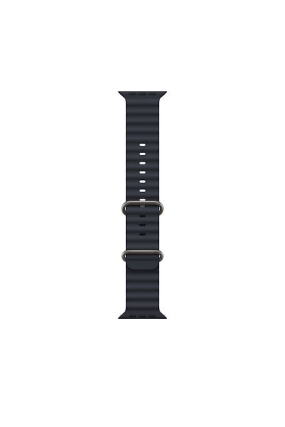 THD Smartwatch Strap, Ocean Model, Compatible with Apple Watch Ultra2 49 Mm, Apple Watch 45 Mm, Black