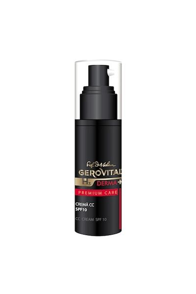 GEROVITAL Crema CC Gerovital H3 Derma+ Premium Care, cu SPF10, 30 ml