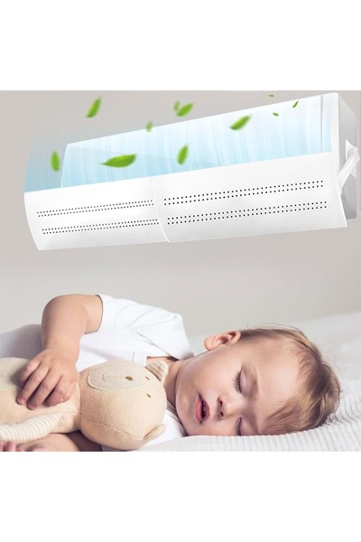 HyMark Ayarlanabilir Delikli Klima Hava Yönlendirici 58-105 CM Klima Çarpması...