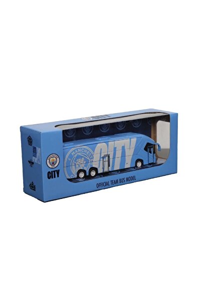 Banbo Toys Manchester City FC bus, diecast, metal, scale 1:50, 25cm, doors with opening system