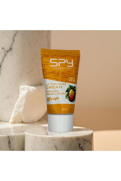 SPY Care Lab Tattoo Aftercare Cream Box 12 Pcs X 30 ml after Care Yellow Mango