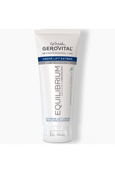 GEROVITAL Lift Extreme Cream Gerovital H3 Equilibrium for Neck and Décolleté, 200 ml