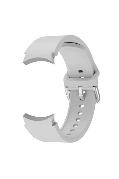 THD Curea Din Silicon 20 Mm, Marca Pentru Samsung Galaxy Watch 4 Classic 46 Mm/42 Mm, Gri