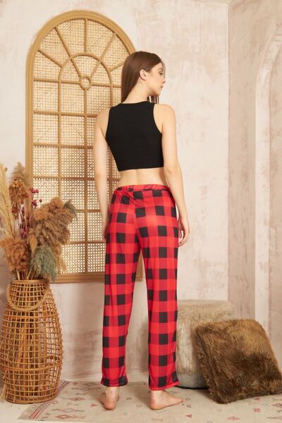 ruhaay Kadın & Çocuk Baskılı Yumuşak Dokulu Yazlık Pijama Altı