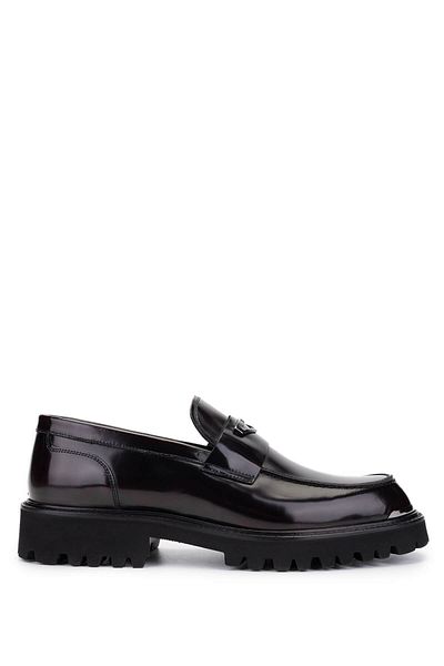 Tamer Tanca Men's Genuine Leather Claret Red Loafer Shoes