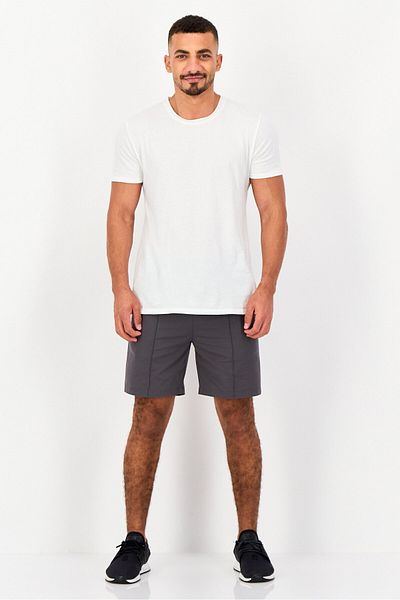 RBX Men Sportswear Fit Outdoor Shorts, Dark Grey