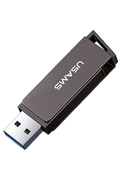 Usams Portable Memory Usams USB 3.0, 128G - Gray Metallic