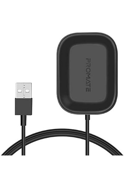 Promate Wireless Charger for AirPods, Powerful 5W Wireless Charging Dock with Anti-Slip Surface Desi