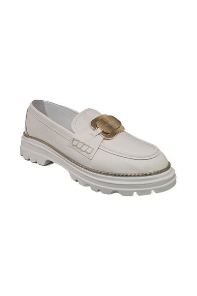Ventes Women's Loafer Shoes with Iron Accessories 989515-28Z