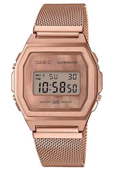Casio ساعة يد رجالية A1000mpg-9ef بريميوم