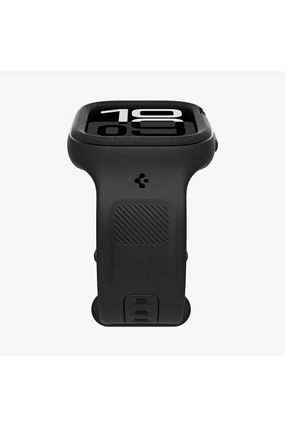 Spigen Vault Pro for Apple Watch Series 10 (46mm) Case with Band Cover with Strap - Matte Black