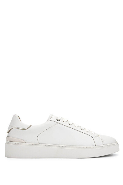 Tamer Tanca Men's Genuine Leather White Sneakers & Sports Shoes