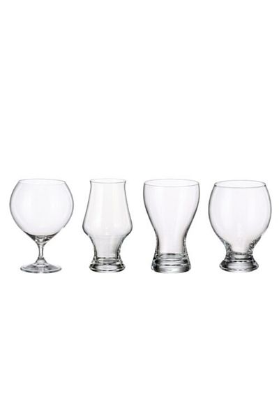 MAISON FORINE Set 4 pahare mixte bere artizanala, Craft III
