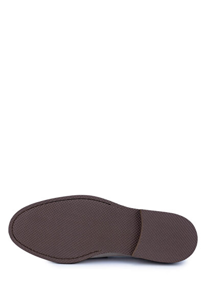 Redwood Men's Genuine Leather Sand Beige Loafer Shoes