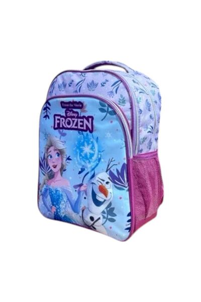 Frozen Children's schoolbag, 42x30x17 cm, with three compartments and two side pockets, multicolor, Frozen