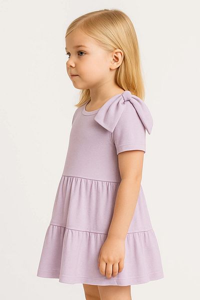 My Hanne Bow Girl's Dress 50776
