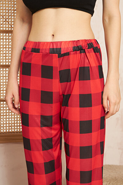 ruhaay Kadın & Çocuk Baskılı Yumuşak Dokulu Yazlık Pijama Altı