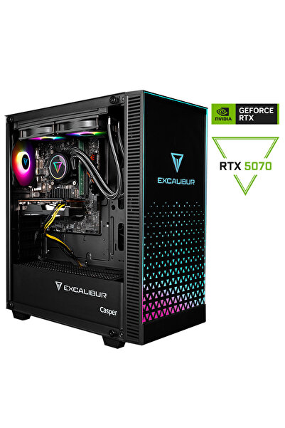 CASPER Excalibur E65L.144F-DF70X-0RD Core i5-14400F 32GB RAM 1TB SSD Nvidia G...