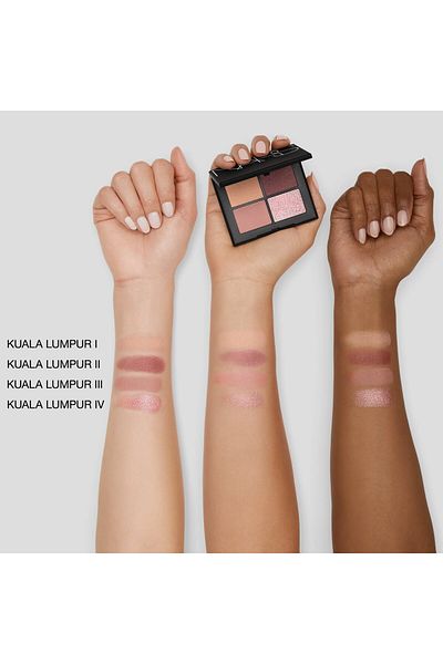 Nars Quad Eyeshadow Quad Eyeshadow Palette Matte & Satinious Rich Pigment (1.2 X 4) Gr