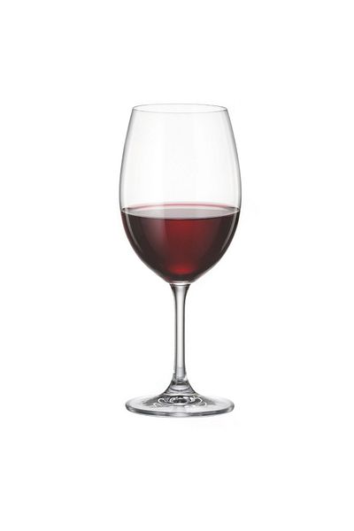 MAISON FORINE Set of 6 red wine glasses 430ml, Leona