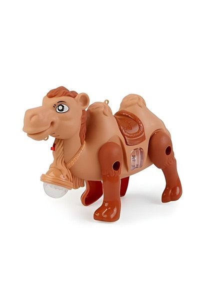 Prlk toys Işıklı Pilli Yürüyen Deve
