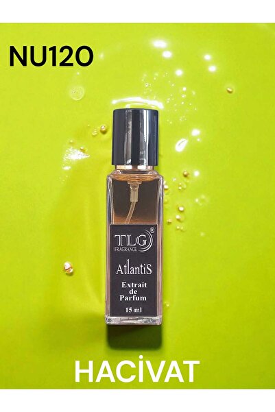 TLG TLGNU120e015 Hacivat Niche Extrait Unisex Parfüm, 15 ml (Cep Boyu)