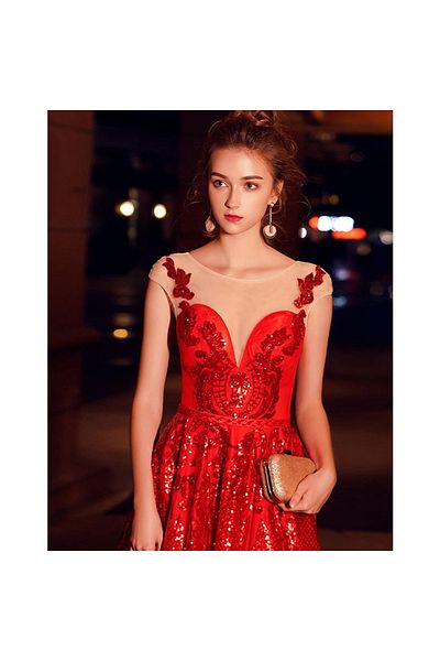 OEM Red dress Oriental Glamoure