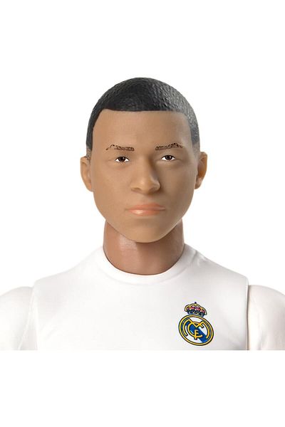 Banbo Toys Kylian Mbappe figurine, Real Madrid kit, 20 cm, articulated with ball included, number 9