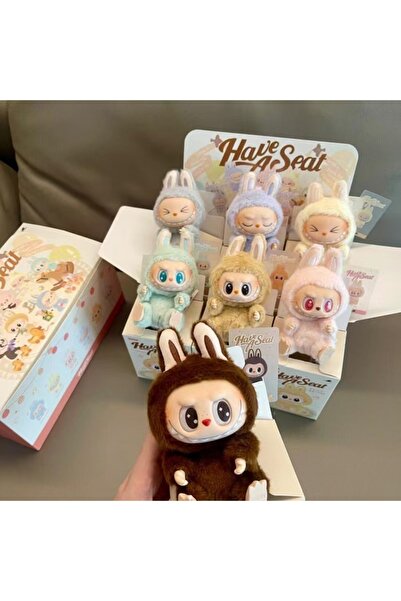 LABUBU Oyuncak Peluş Bebek Ayıcık Anahtarlık Renk Seçimi Sürpriz