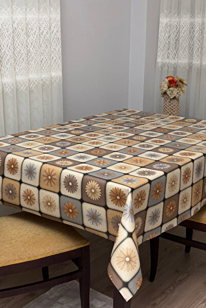 decorekor Postavljeno Izbrisiv higijenski linoleum PVC Stolnjak 1249-2