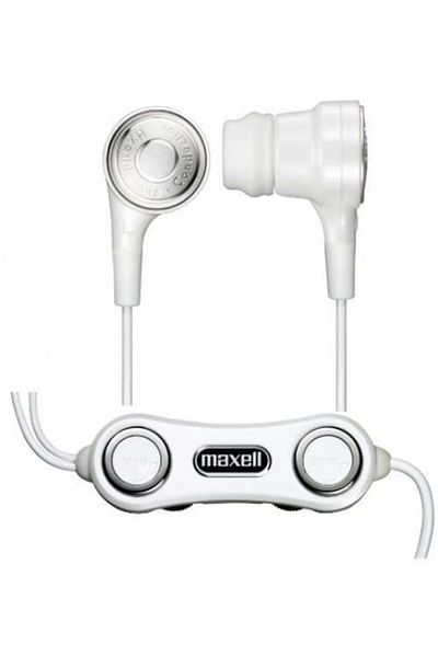 Maxell Casti Maxell In-ear VIBRABONE, albe