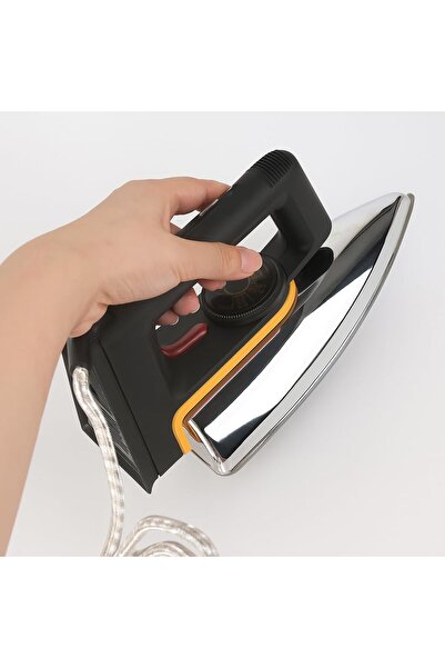 Super Wave 1000W Iron | Teflon Non-Stick | Compact, Lightweight | 1.5m Cord | Perfect for Home & Travel