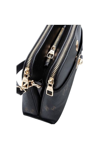 Armine Double Zipper Lock Detailed Hand and Shoulder Bag