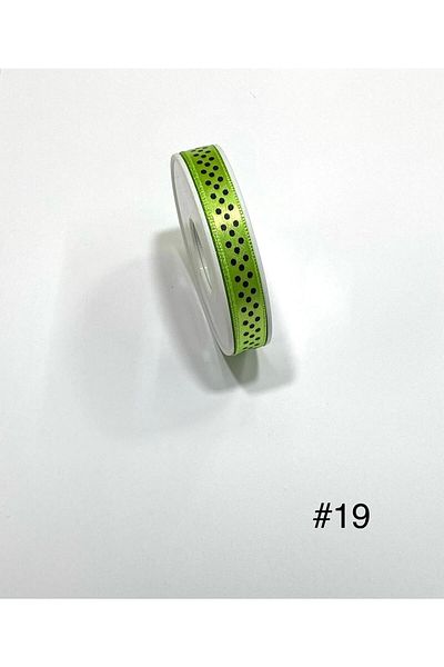 karantuhafiye Polka Dot Ribbon / 1 cm (10 mm) / 10 Meters