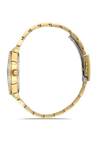 FERRO Yellow Steel Cord Women's Wristwatch Fl21467A-B4