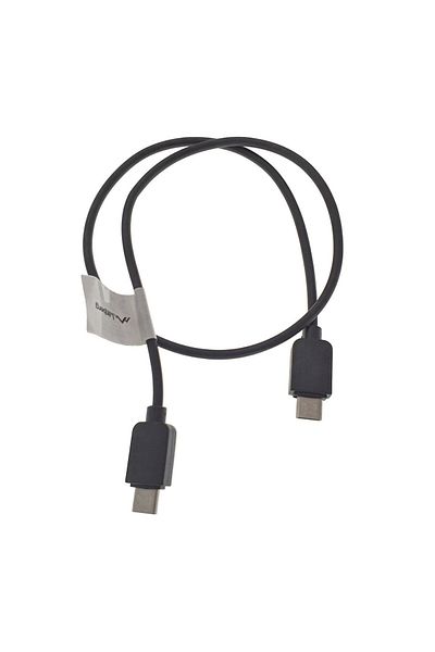 Lanberg Connection cable, Lanberg, USB 2.0 C male/USB 2.0 C male, 0.5m, black