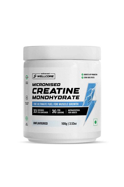 wellcore Creatine Unflavored 100g