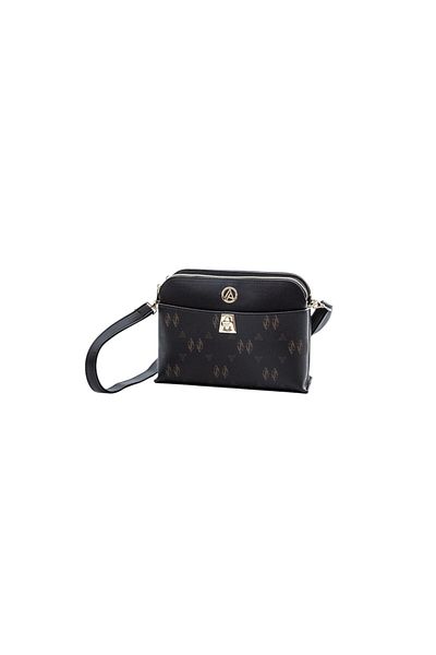 Armine Double Zipper Lock Detailed Hand and Shoulder Bag
