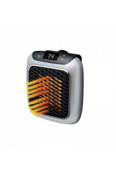 Blusmart Ventilator Heater with Thermostat, 800 W, Gray/Black