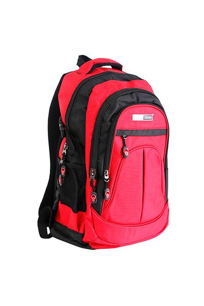 PARAJOHN Iconic Lightweight Durable Schoolbag 18 inch -Red