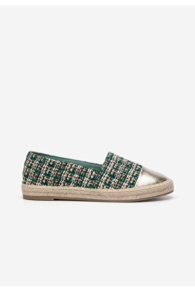 B T Shoes Thalassa women's green espadrilles