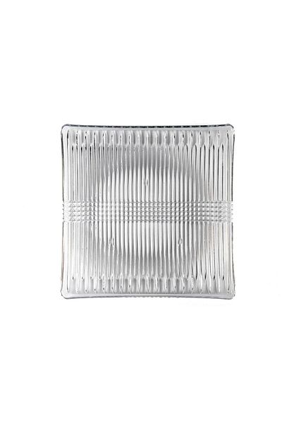 Mikasa Moor Square 2-Piece Glass Serving Plate 28x28x2cm