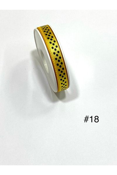 karantuhafiye Polka Dot Ribbon / 1 cm (10 mm) / 10 Meters